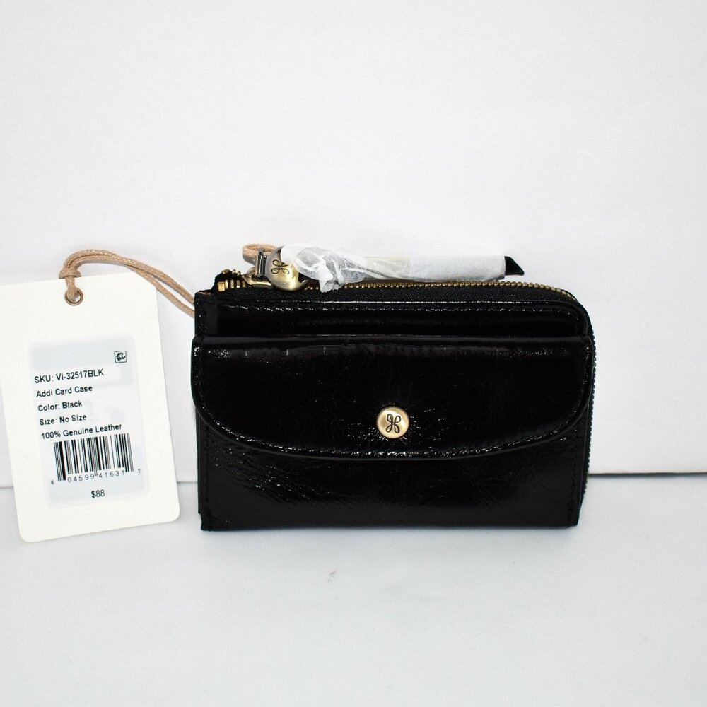 HOBO Addi Card Case in Black NWT